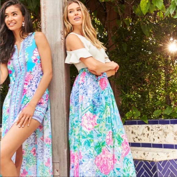 NWT Lilly Pulitzer Bohemian Queen Bobbi skirt - Picture 4 of 7